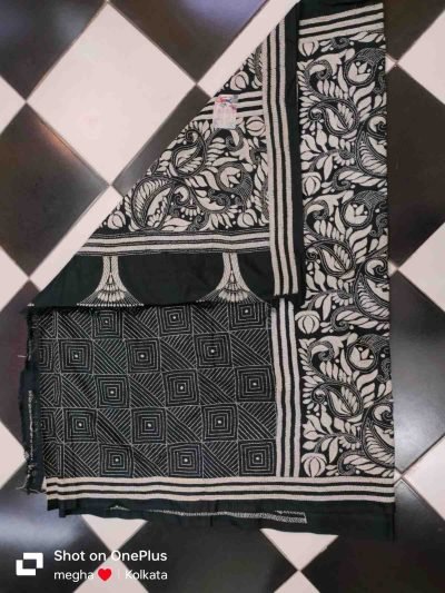 Katha stitch saree exquisite